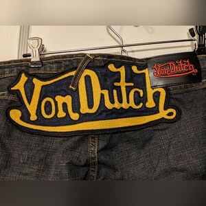 Von Dutch dark wash jeans